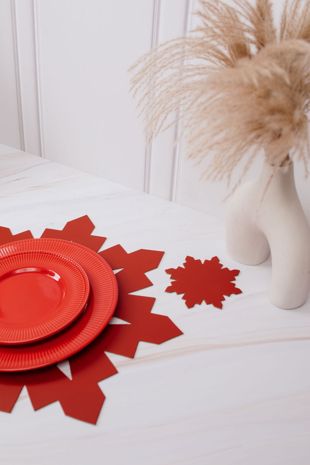 Portavaso Copo de Nieve