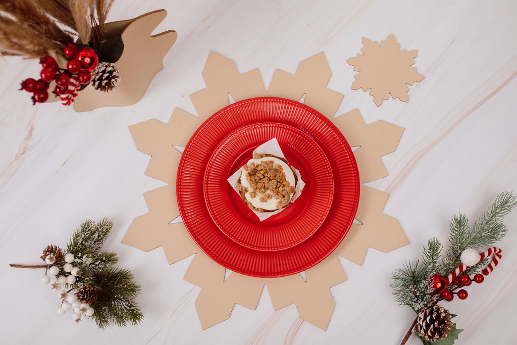 Portavaso Copo de Nieve